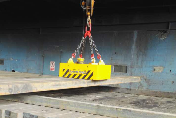 Lifting Magnets in Shipyards