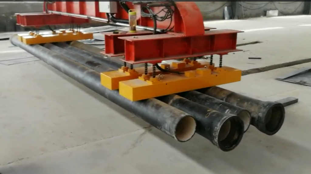 steel tube handling