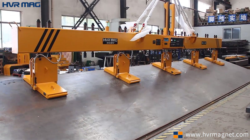 Vertical Magnet Lifting Solution for Steel Plate Storage and Handling ...