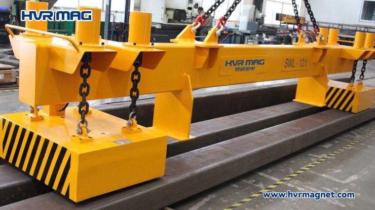 Electro permanent lifting magnet manufactured by HVR MAG