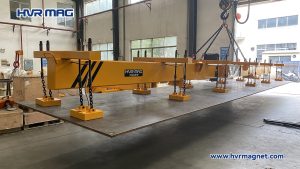 lifting magnet for thick steel plate