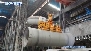 lifting magnet for steel pipes