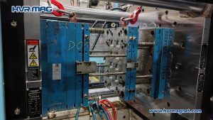 molds and magnetic clamping systems in injection molding process