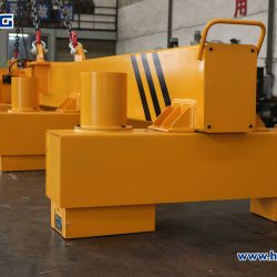 electro permanent lifting magnet for thick steel plate handling