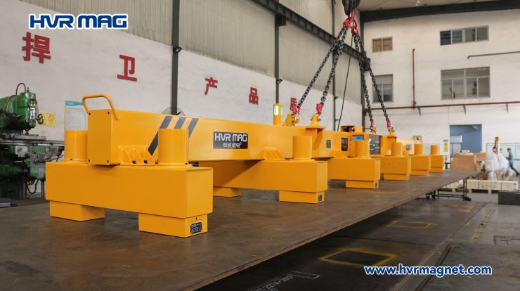lifting devices that prevent steel plate from deformation - electro permanent lifting magnets