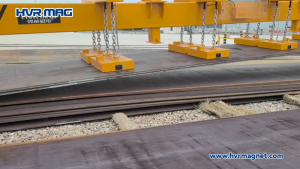 Lifting Magnets handling Multiple Steel Plates