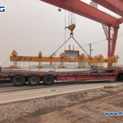 Lifting Magnets on Gantry Crane