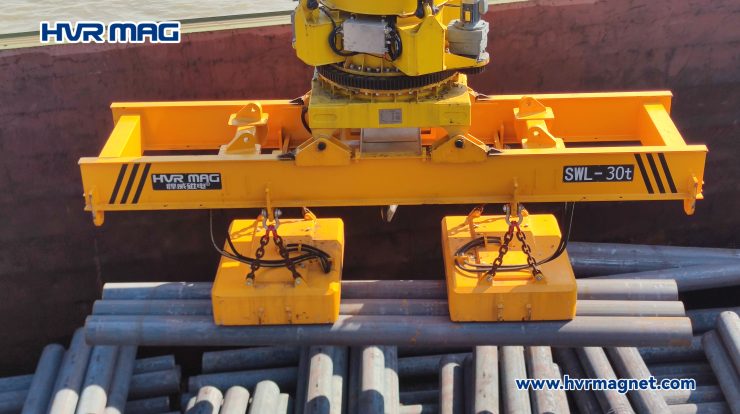 lifting magnet for round steel