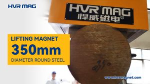 single round steel lifting magnets