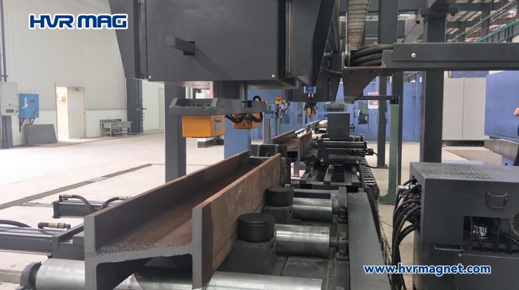 electro permanent magnetic gripper for steel H beam