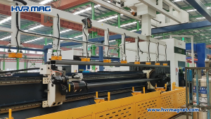 magnetic gripper for smart overhead crane to handling steel profile