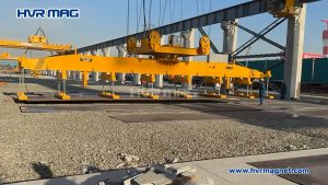 Electro Permanent Plate Lifting Magnet for Oil Refining and Petrochemical Company