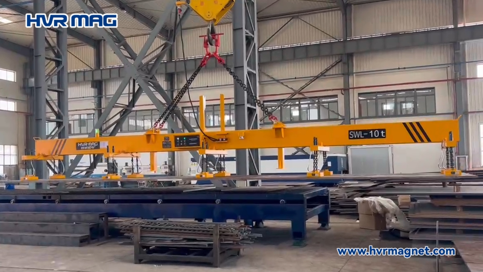 10T Steel Plate Lifting Magnet for Steel Processing