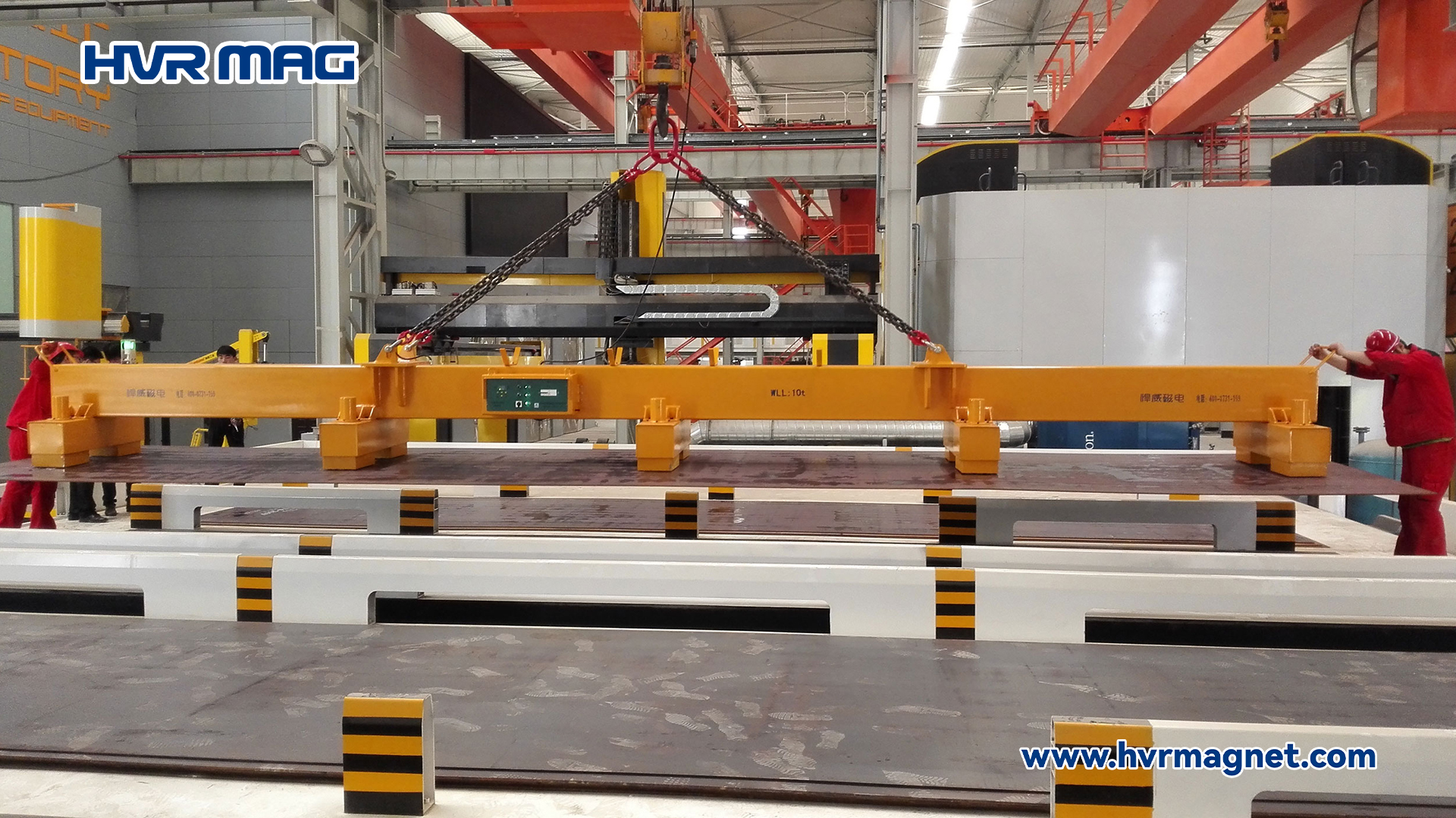 Lifting Magnets for Thin and Large-are Steel Plates