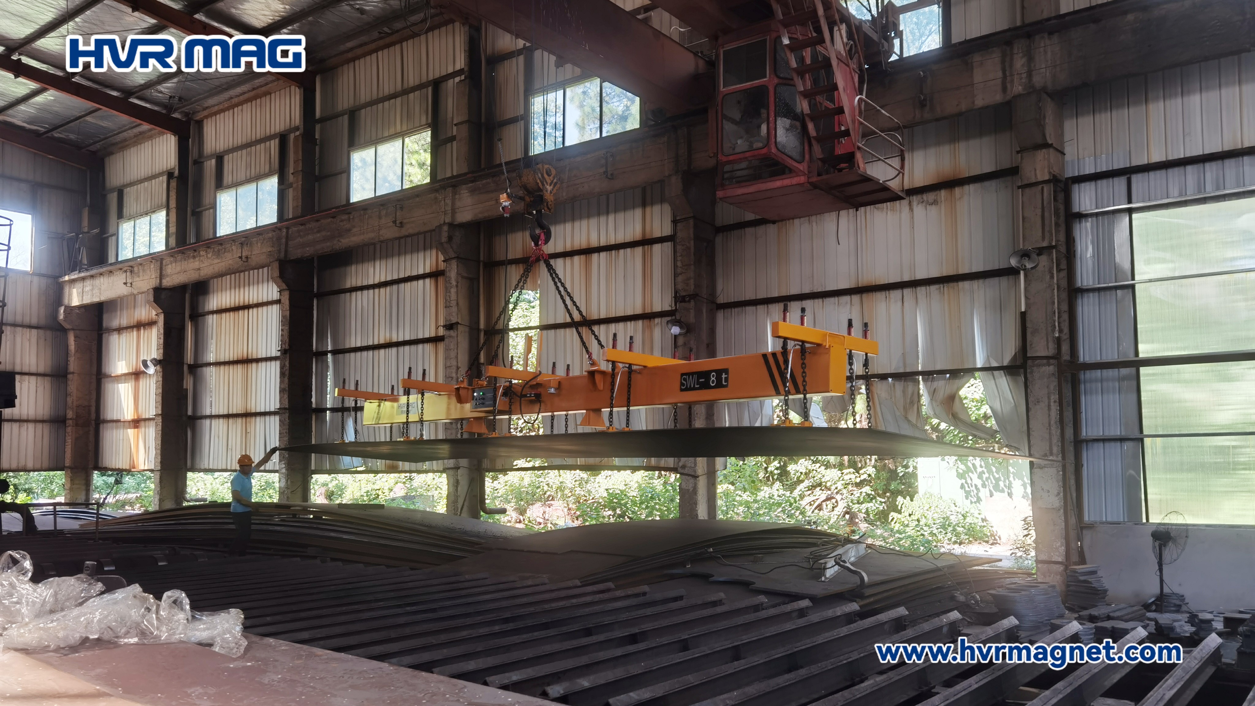 8T Steel Plate Lifting Magnets for Transformer Manufacturing