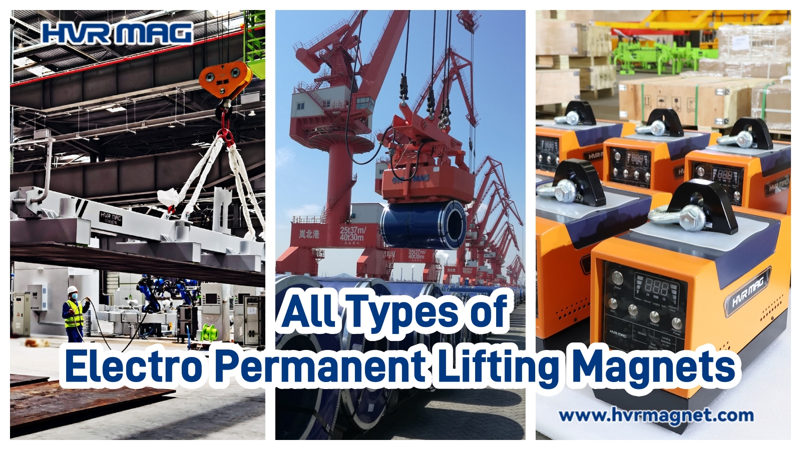 HVR MAG: All Types of Electro Permanent Lifting Magnet